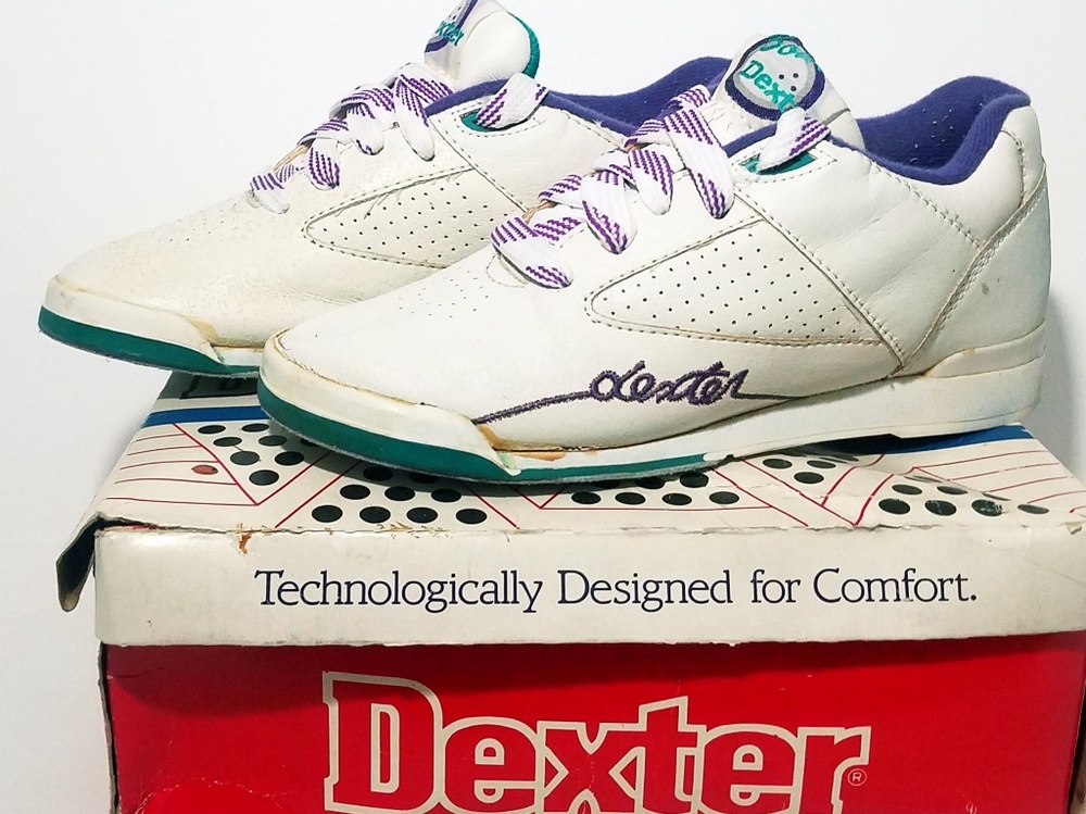 Vintage 1992 Dexter Bowling Shoes Sz 7.5 M.